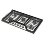 Whirlpool 36-Inch Built-In Gas Cooktop With Ez-2-Lift™ Hinged Cast-Iron Grates - WCGK5036PS