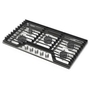 Whirlpool 36-Inch Built-In Gas Cooktop With Ez-2-Lift™ Hinged Cast-Iron Grates - WCGK7036PS