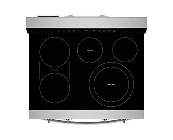 Whirlpool 30-Inch Freestanding Electric Range With Air Cooking Technology - YWFES7530RZ