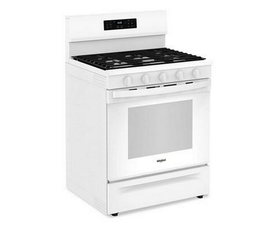 Whirlpool 30-Inch Freestanding Gas Range With Air Fry Technology - WFGS5030RW