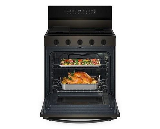 Whirlpool 30-Inch Freestanding Gas Range With Air Fry Technology - WFGS7530RV