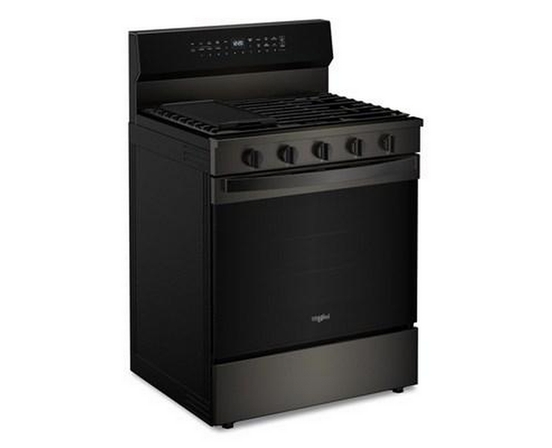 Whirlpool 30-Inch Freestanding Gas Range With Air Fry Technology - WFGS7530RV