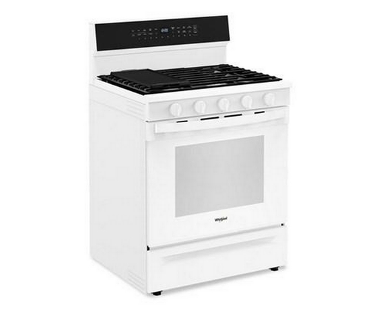 Whirlpool 30-Inch Freestanding Gas Range With Air Fry Technology - WFGS7530RW