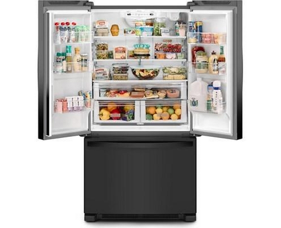 Whirlpool 36-Inch French 3-Door Refrigerator - WRFC2036RB