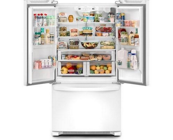 Whirlpool 36-Inch French 3-Door Refrigerator - WRFC2036RW