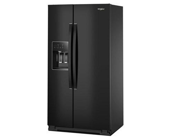 Whirlpool 36-Inch, 21 Cu. Ft. Side-By-Side Refrigerator With Water And Ice Dispenser - WRSC5536RB