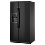 Whirlpool 36-Inch, 21 Cu. Ft. Side-By-Side Refrigerator With Water And Ice Dispenser - WRSC5536RB