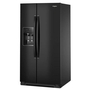Whirlpool 36-Inch, 28 Cu. Ft. Side-By-Side Refrigerator With Water And Ice Dispenser - WRSF5536RB