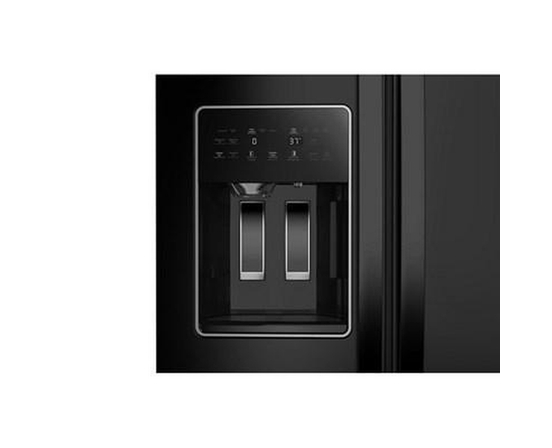 Whirlpool 36-Inch, 28 Cu. Ft. Side-By-Side Refrigerator With Water And Ice Dispenser - WRSF5536RV