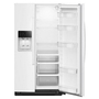 Whirlpool 36-Inch, 28 Cu. Ft. Side-By-Side Refrigerator With Water And Ice Dispenser - WRSF5536RW