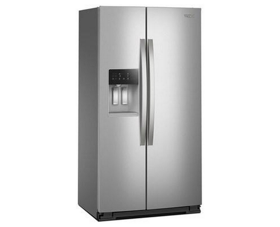 Whirlpool 36-Inch Side-By-Side Refrigerator With Water And Ice Dispenser - WRSC6536RZ