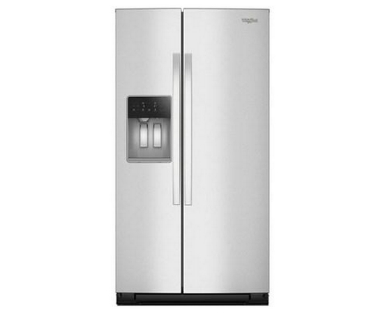 Whirlpool 36-Inch Side-By-Side Refrigerator With Water And Ice Dispenser - WRSF6536RZ