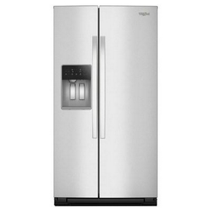 Whirlpool 36-Inch Side-By-Side Refrigerator With Water And Ice Dispenser - WRSF6536RZ