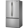 Whirlpool 36-Inch, 31 Cu. Ft. Freestanding French 3- Door Refrigerator With Internal Water Dispenser - WRFF3336SZ