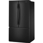 Whirlpool 36-Inch, 31 Cu. Ft. Freestanding French 3- Door Refrigerator With Internal Water Dispenser - WRFF3336SB