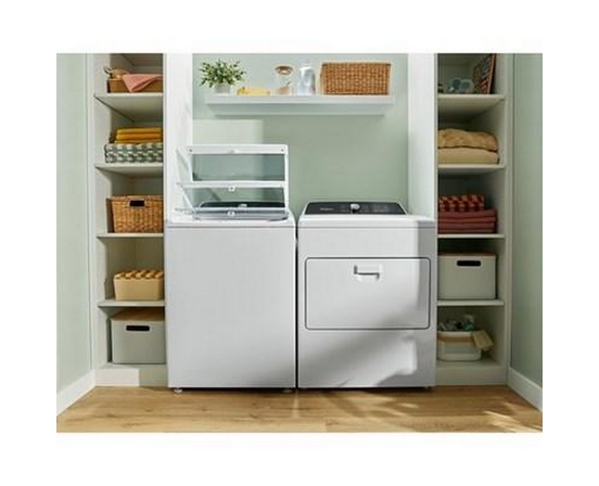 Whirlpool® 5.2 Cu. Ft. I.E.C. Top Load Agitator Washer with Built-In Faucet - WTW5025SW