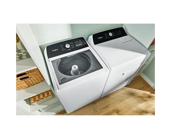 Whirlpool® 5.2 Cu. Ft. I.E.C. Top Load Agitator Washer with Built-In Faucet - WTW5025SW