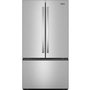 Whirlpool 36-Inch, 31 Cu. Ft. Freestanding French 3-Door Refrigerator With Interior Ice Maker - WRFF3136SZ