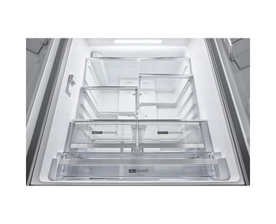 Whirlpool 36-Inch, 31 Cu. Ft. Freestanding French 3-Door Refrigerator With Interior Ice Maker - WRFF3136SZ