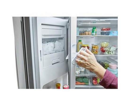 Whirlpool 36-Inch, 30 Cu. Ft. Freestanding French 3-Door Refrigerator With External Water And Ice Dispensing System - WRFF3536SV