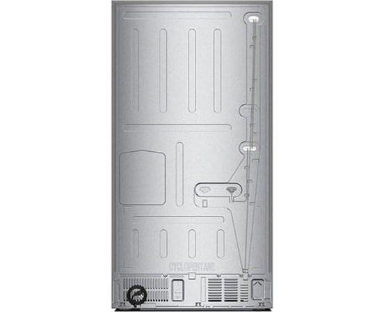 Whirlpool 36-Inch, 30 Cu. Ft. Freestanding French 3-Door Refrigerator With External Water And Ice Dispensing System - WRFF3536SZ