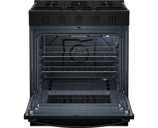 Whirlpool 30-Inch Slide-In Gas Range With Wi-Fi - WSGS5030SB