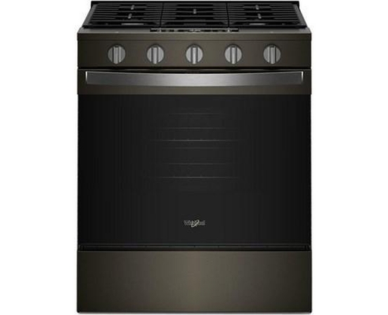 Whirlpool 30-Inch Slide-In Gas Range With Wi-Fi - WSGS5030SV