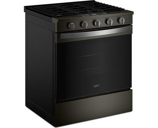 Whirlpool 30-Inch Slide-In Gas Range With Wi-Fi - WSGS5030SV