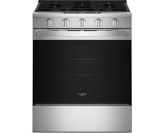 Whirlpool 30-Inch Slide-In Gas Range With Wi-Fi - WSGS5030SZ