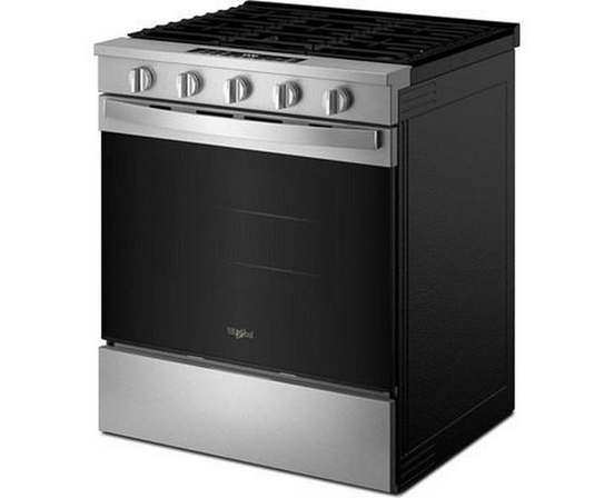 Whirlpool 30-Inch Slide-In Gas Range With Wi-Fi - WSGS5030SZ
