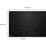 Whirlpool 30-Inch Intelligent Built-In Induction Cooktop With Temp Cook™ Technology - WCIT7530SB