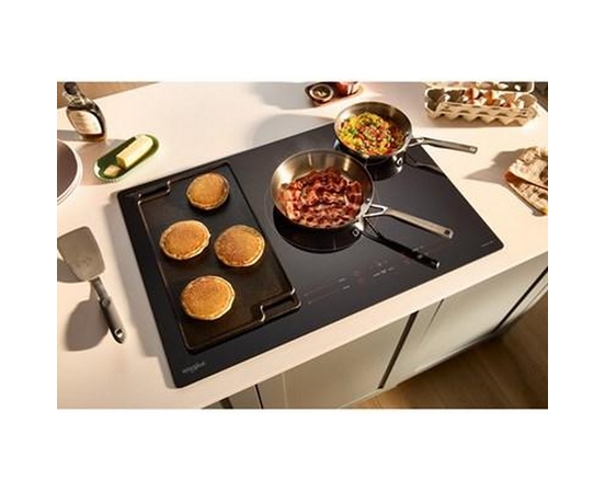 Whirlpool 30-Inch Intelligent Built-In Induction Cooktop With Temp Cook™ Technology - WCIT7530SB