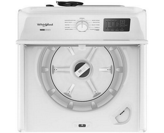 Whirlpool 4.2 Cu. Ft. Top Load Washer With 2-In-1 Removable Agitator - WTW4107SW