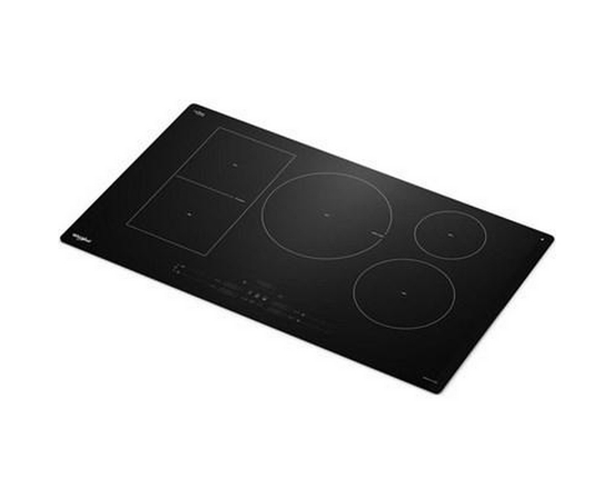 Whirlpool 36 Inch Intelligent Induction Cooktop With Temp Cook™ Technology And Wipeclean™ Coating - WCIT7536SB