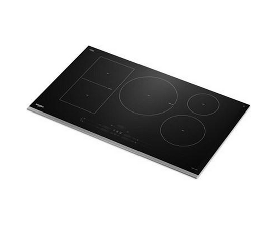 Whirlpool 36 Inch Intelligent Induction Cooktop With Temp Cook™ Technology And Wipeclean™ Coating - WCIT7536SS
