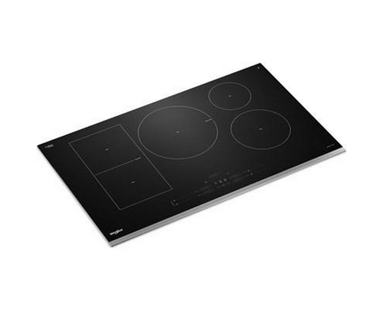 Whirlpool 36 Inch Intelligent Induction Cooktop With Temp Cook™ Technology And Wipeclean™ Coating - WCIT7536SS