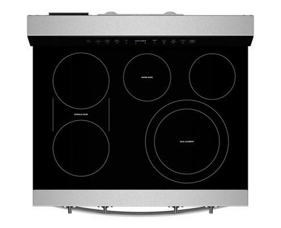 Whirlpool 30-Inch Freestanding Electric Range With Air Cooking Technology - YWFES7030SZ