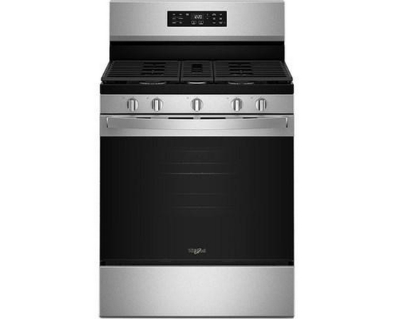 Whirlpool 30-Inch Gas Range With Air Cooking Technology And Steam Clean - WFGS4530SZ