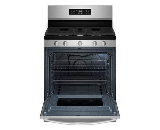 Whirlpool 30-Inch Gas Range With Air Cooking Technology And Steam Clean - WFGS4530SZ