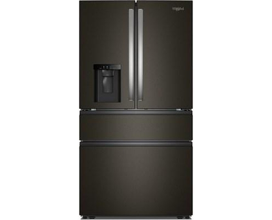 Whirlpool 36-Inch French 4-Door Refrigerator With Water And Ice Dispensing System - WRMF3636SV