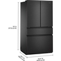 Whirlpool 36-Inch French 4-Door Refrigerator - WRMF3336SV