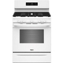Whirlpool 30-Inch Gas Range With Air Cooking Technology And Steam Clean - WFGS4530SW