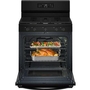 Whirlpool 30-Inch Gas Range With Air Cooking Technology And Steam Clean - WFGS4530SB