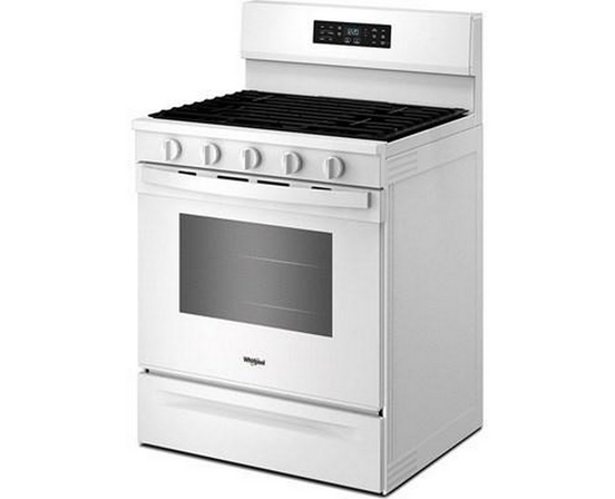 Whirlpool 30-Inch Gas Range With Air Cooking Technology - WFGS5730SW