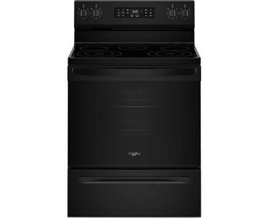 Whirlpool 30-Inch Electric Range With Air Cooking Technology And Steam Clean - YWFES4530SB