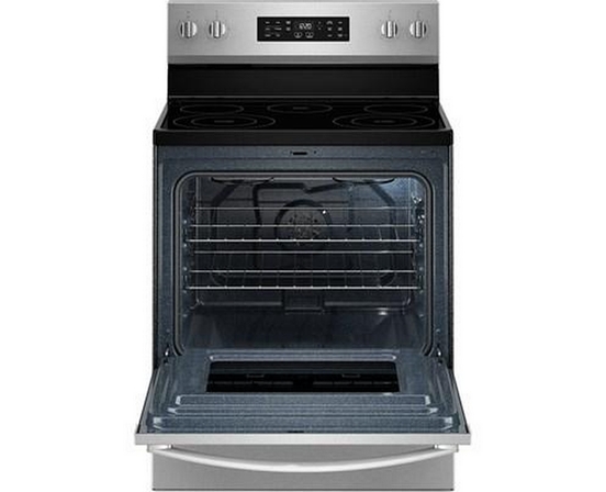 Whirlpool 30-Inch Electric Range With Air Cooking Technology And Steam Clean - YWFES4530SZ