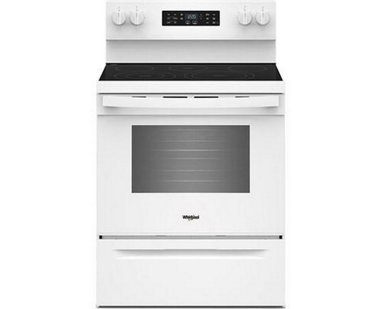 Whirlpool 30-Inch Electric Range With Air Cooking Technology - YWFES5730SW
