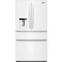 Whirlpool 36-Inch French 4-Door Refrigerator With Water And Ice Dispensing System - WRMF3636SW