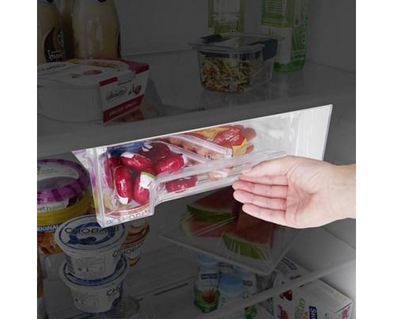 Whirlpool 29.5-Inch, 19 Cu. Ft. Top Freezer Refrigerator With Total Coverage Cooling - WRTX5419SB