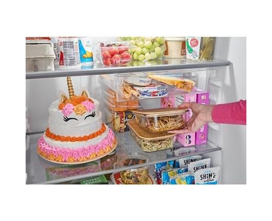 Whirlpool 29.5-Inch, 19 Cu. Ft. Top Freezer Refrigerator With Total Coverage Cooling - WRTX5419SB